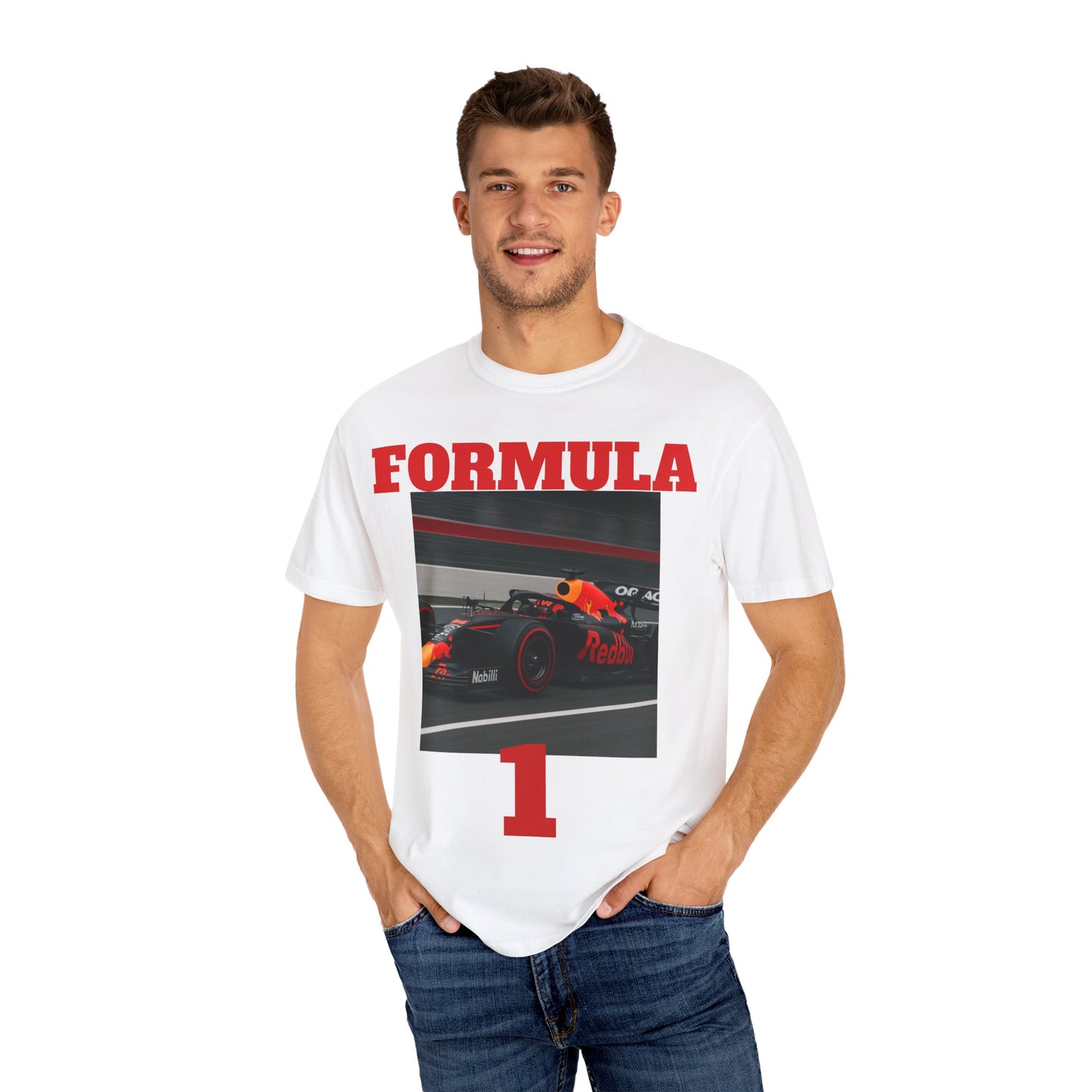 Formula 1 Racing T-Shirt, Sports Tee, Auto Racing Apparel, Motorsport Gift, F1 Fan Merchandise