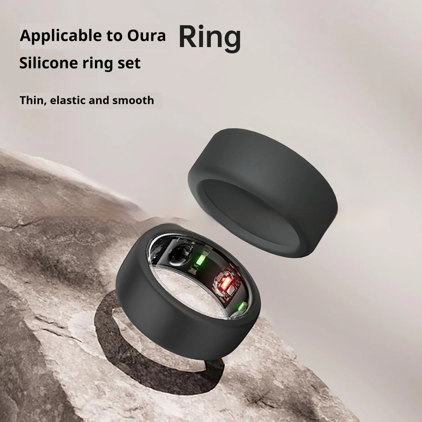 Smart Ring Silicone Protective Cover Oura Ring 3rd Gen Bump Proof